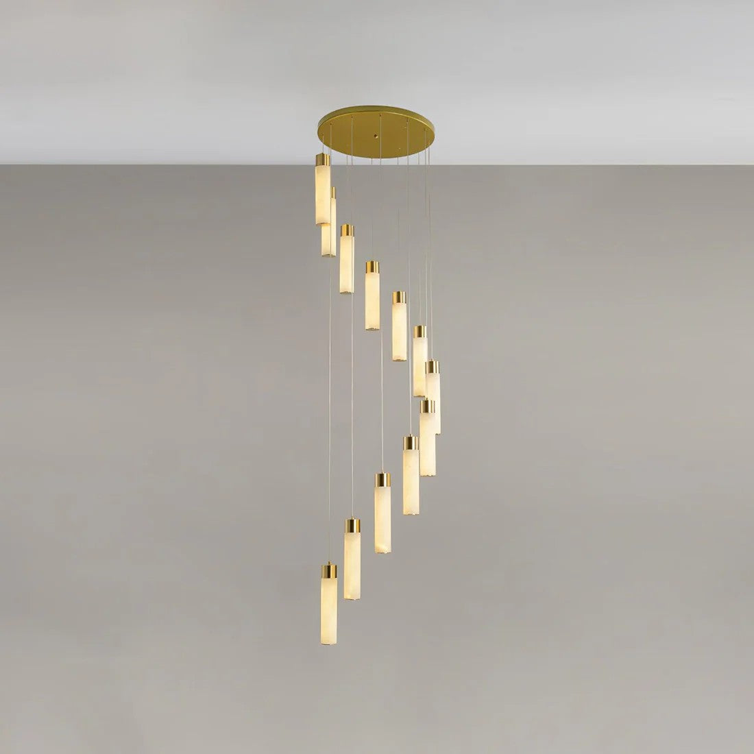 Cascade Alabaster Chandelier