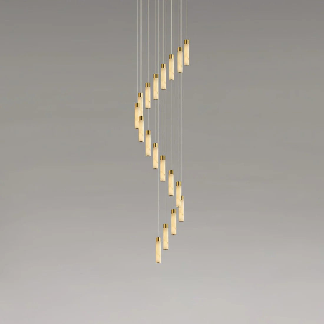 Cascade Alabaster Chandelier
