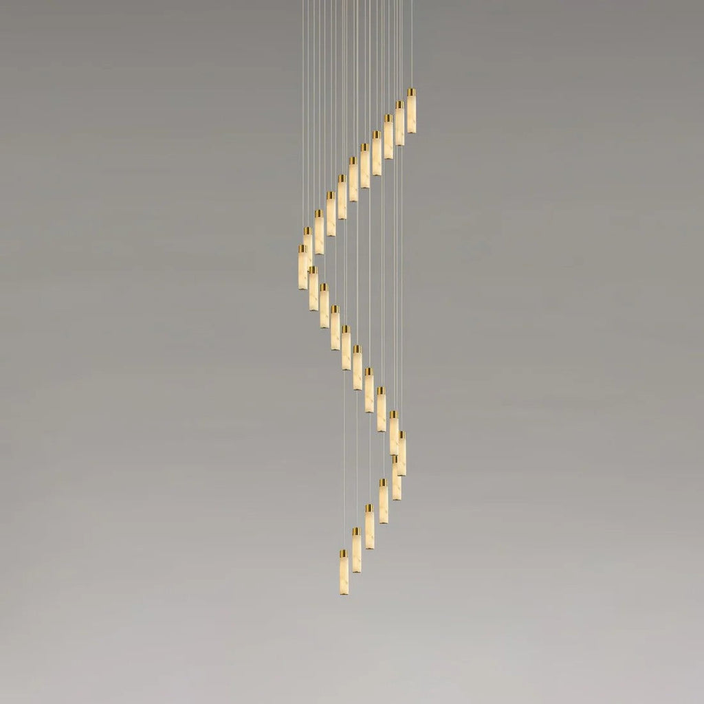 Cascade Alabaster Chandelier