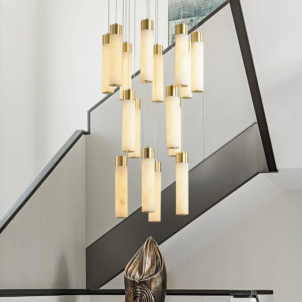 Cascade Alabaster Chandelier