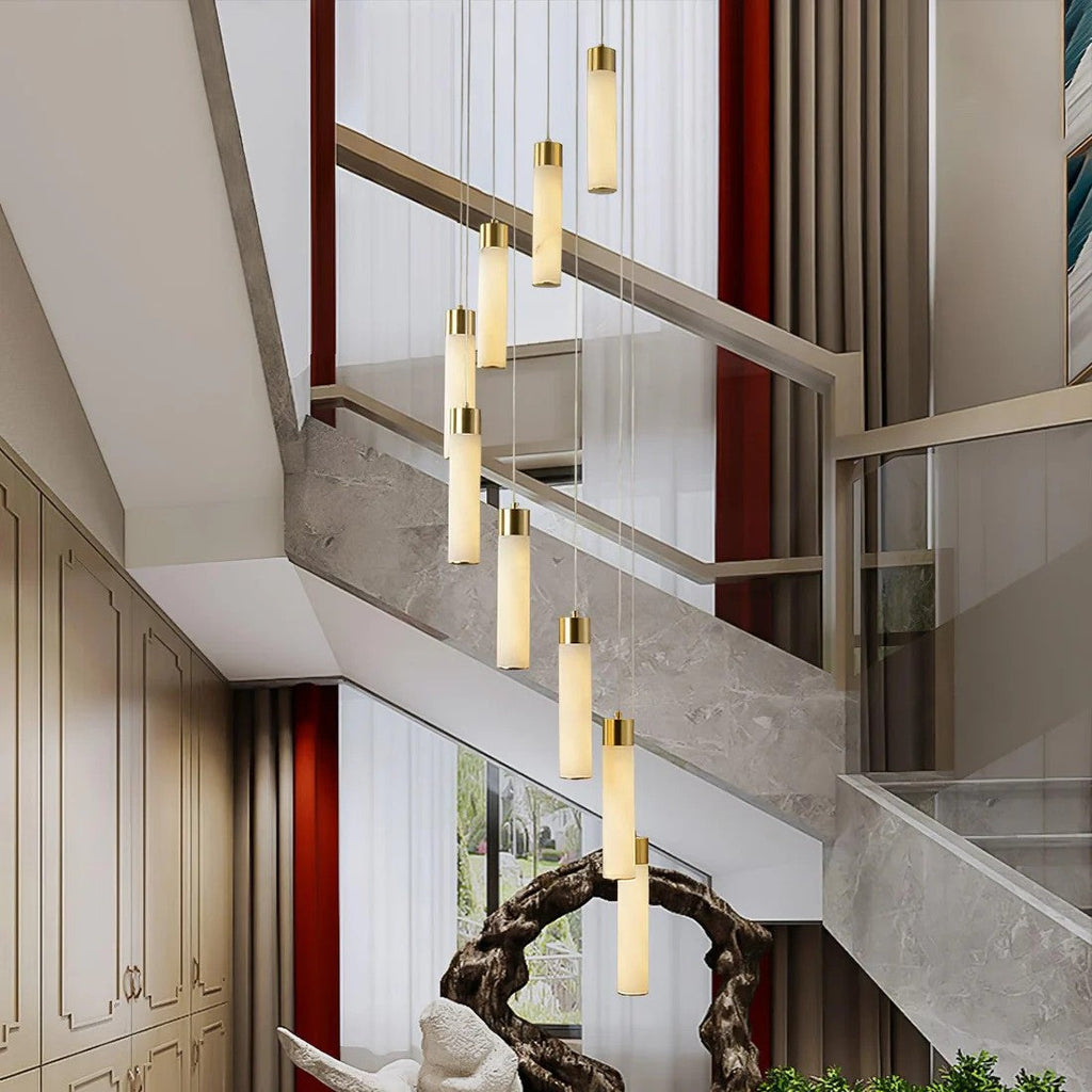 Cascade Alabaster Chandelier