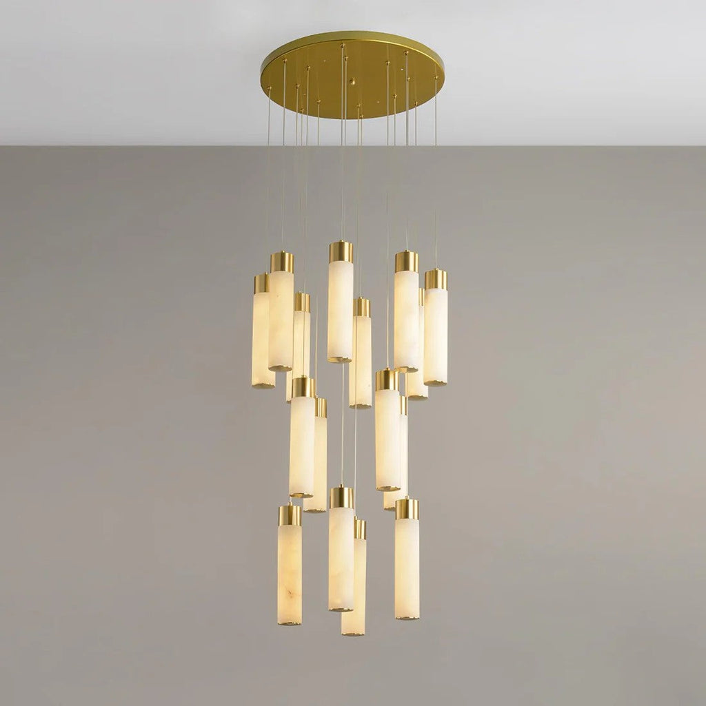 Cascade Alabaster Chandelier