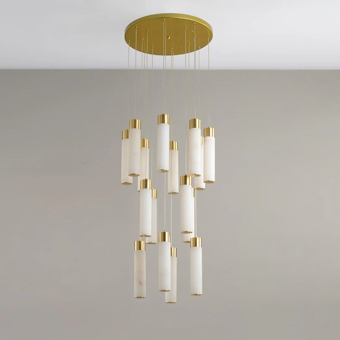 Cascade Alabaster Chandelier