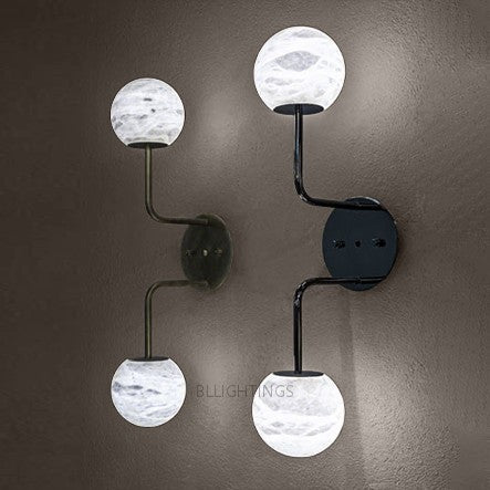 Cerlin Alabaster Wall Sconce