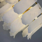 Alabaster Cerrial Petal Chandelier