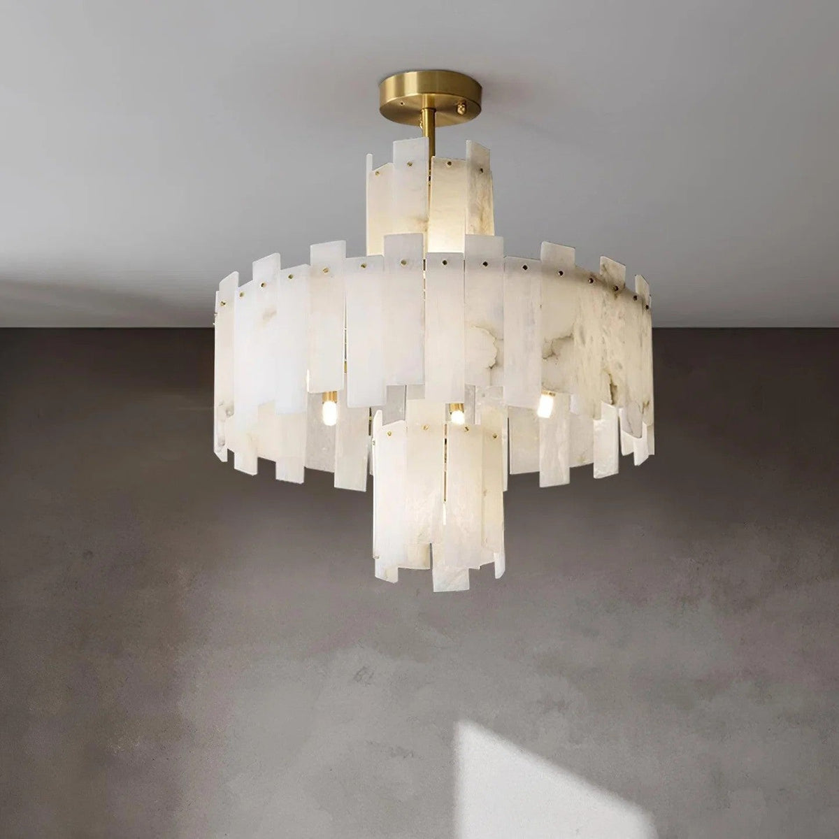 Alabaster Elegant Chandelier