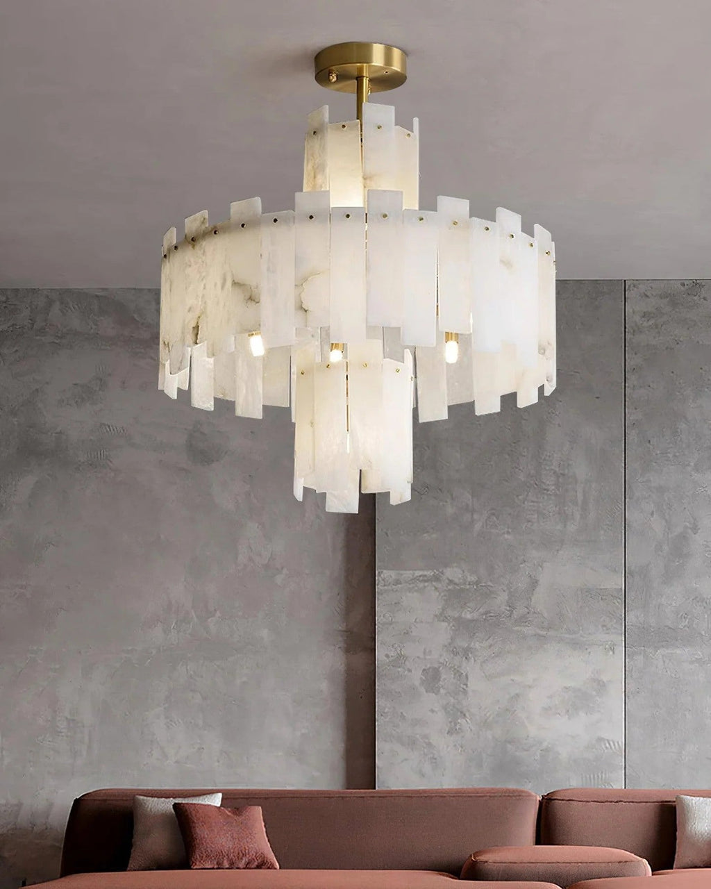 Alabaster Elegant Chandelier