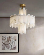 Alabaster Elegant Chandelier