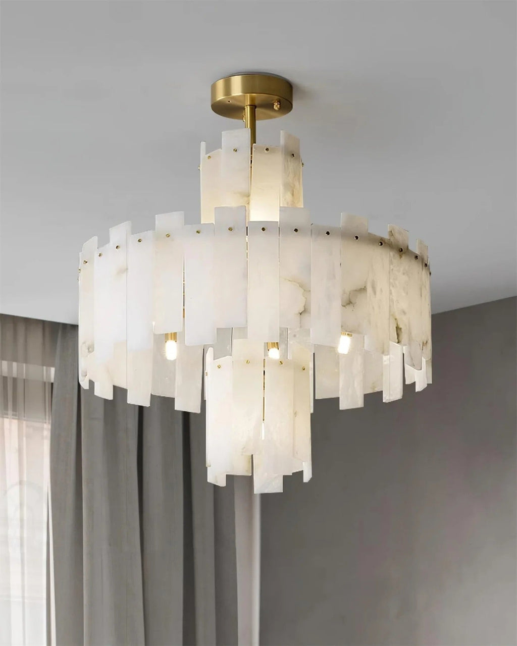 Alabaster Elegant Chandelier