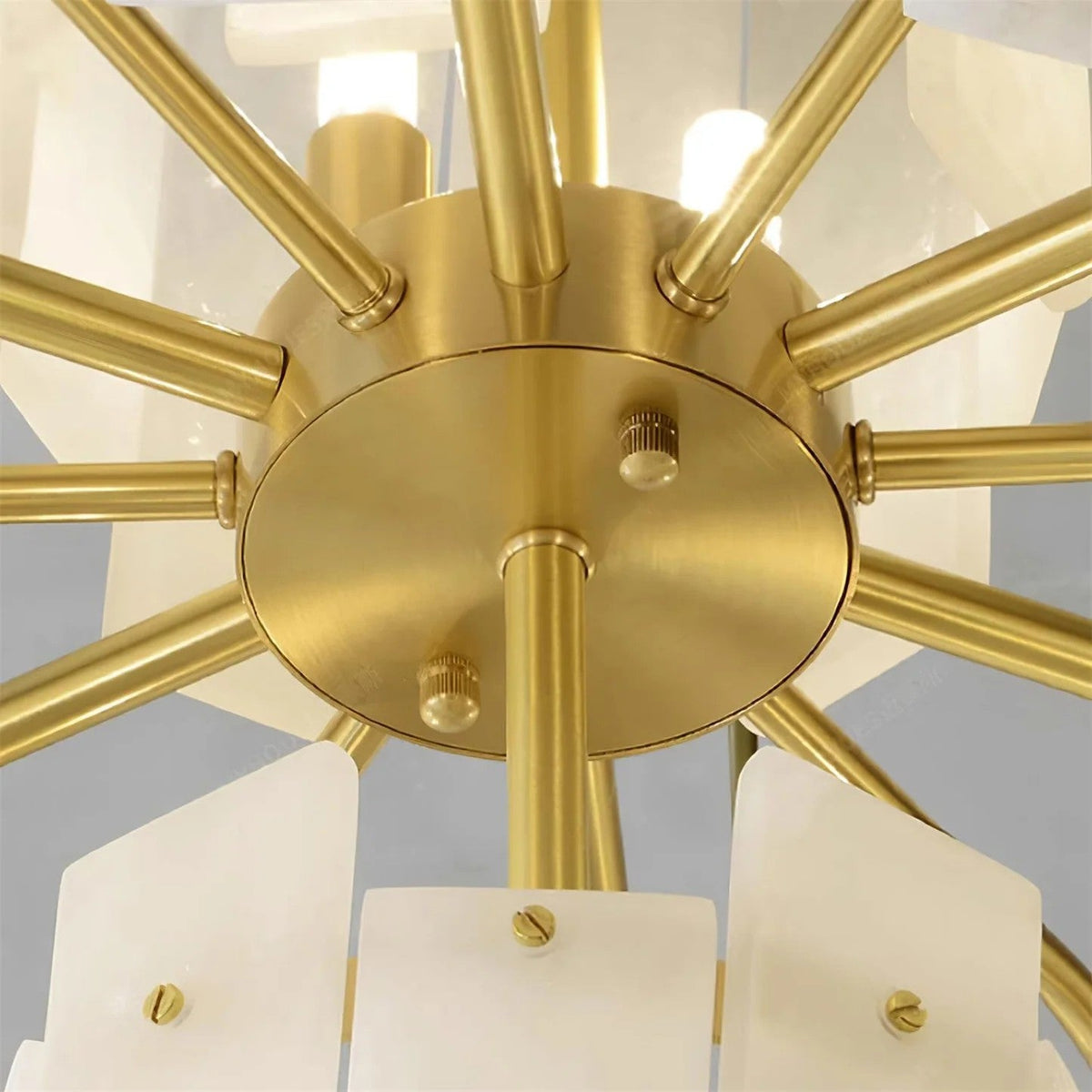 Alabaster Elegant Chandelier