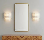 Alabaster Double Layered Wall Lamp