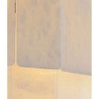 Alabaster Double Layered Wall Lamp