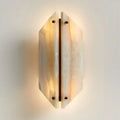 Alabaster Geometric Wall Light Onyx