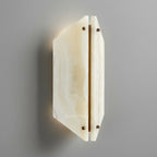 Alabaster Geometric Wall Light Onyx