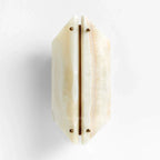 Alabaster Geometric Wall Light Onyx