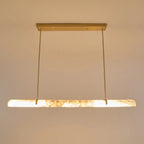 Alabaster LED Chandelier – Elegant Cloud‑Like Ceiling Light