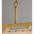 Alabaster Rectangle Chandelier
