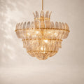 Amelisse Glass Round Chandelier 26"