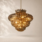 Amelisse Glass Round Chandelier 36"