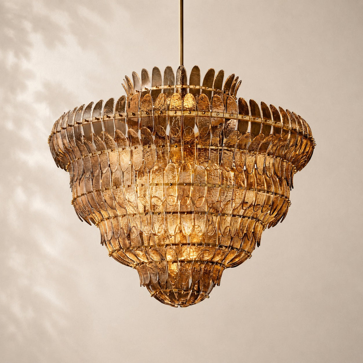 Amelisse Glass Round Chandelier 48"