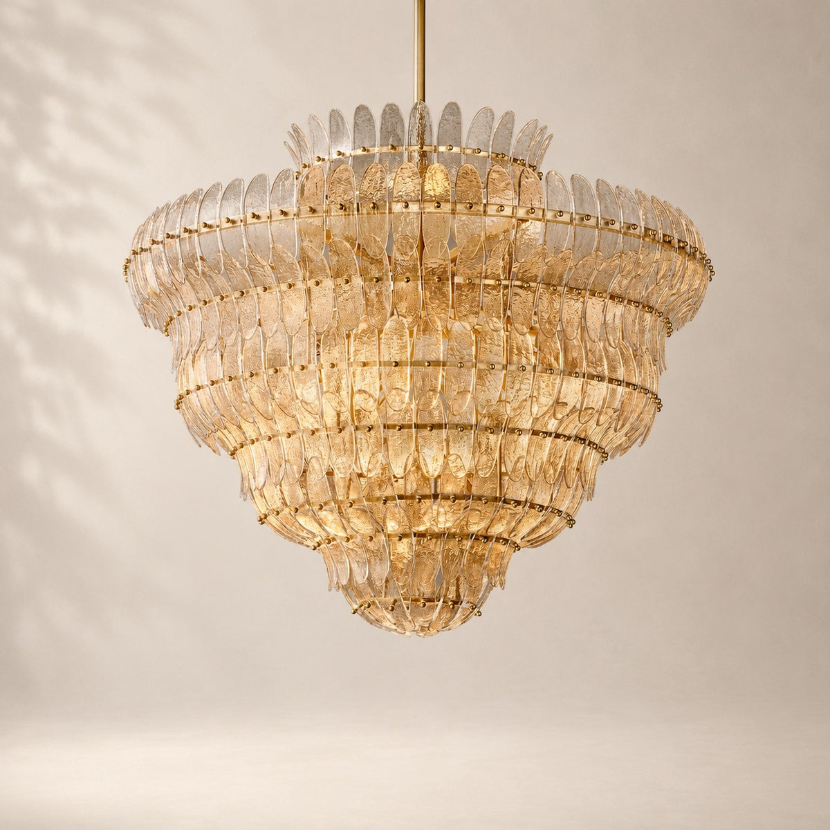 Amelisse Glass Round Chandelier 48"