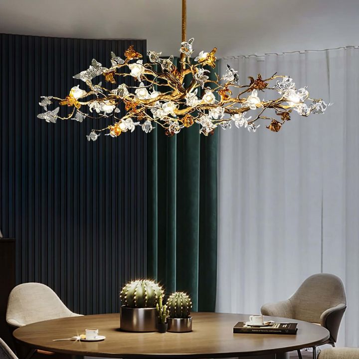 Aosta Round Branch Chandelier