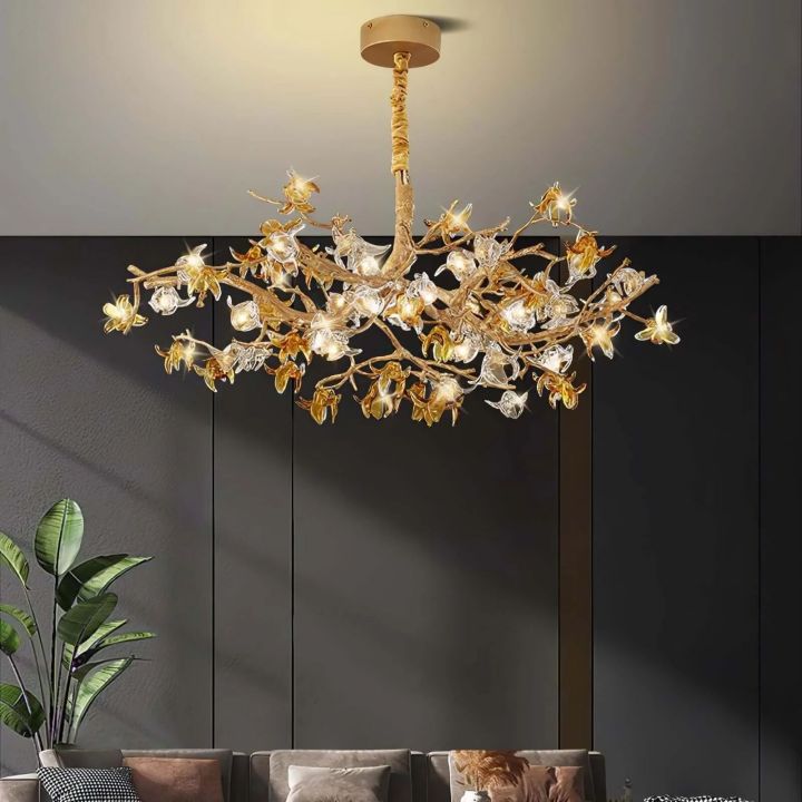 Aosta Round Branch Chandelier