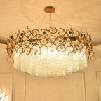 Art Dining Crystal Branch Chandelier