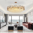 Art Dining Crystal Branch Chandelier