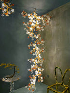 Aosta Flower Staircase Long Branch Chandelier