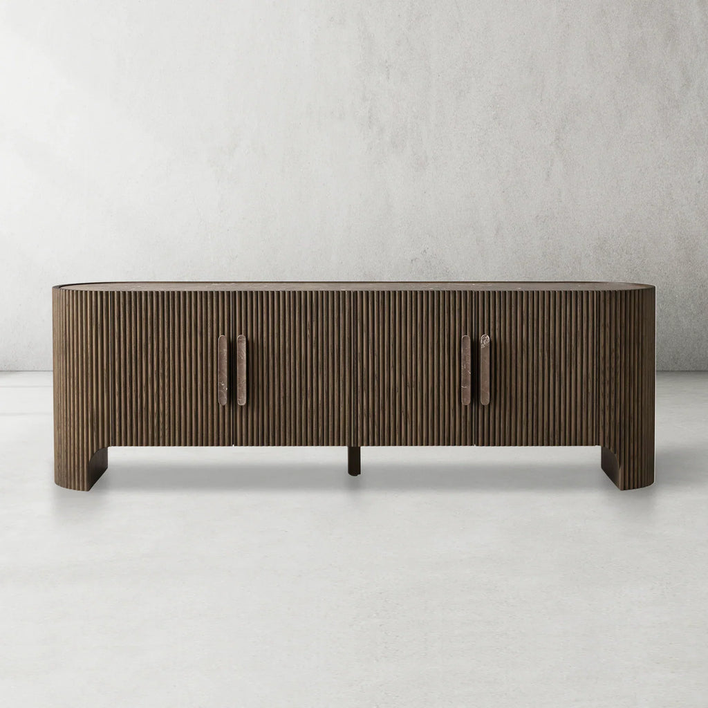 Astelle Fluted Oval Sideboard