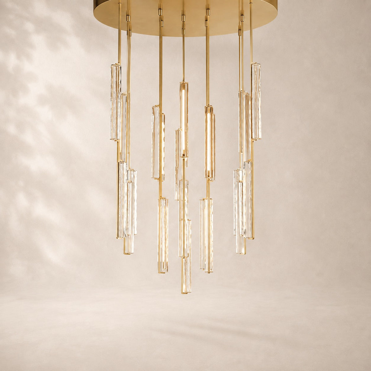 Audley Crystal Round Chandelier 24"