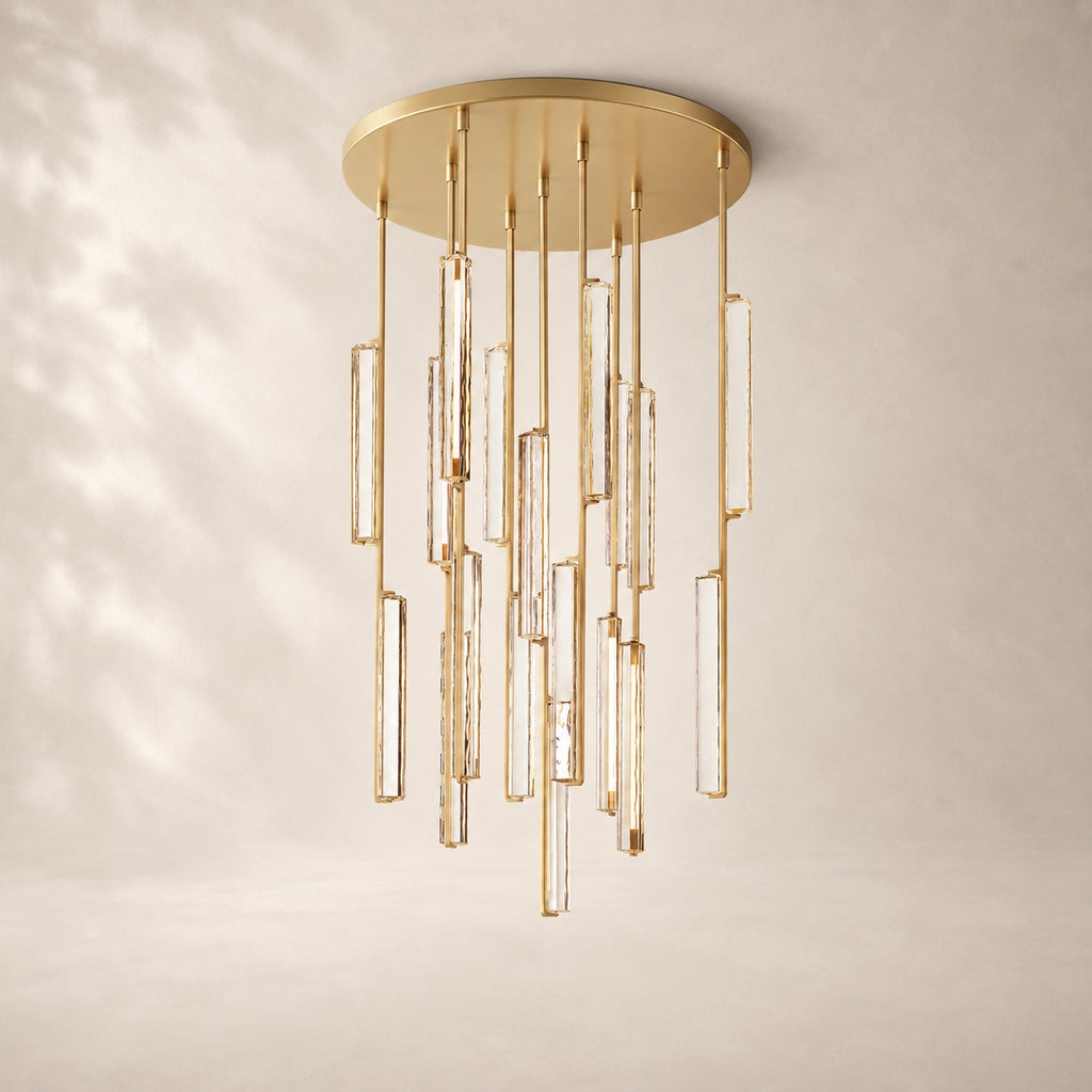 Audley Crystal Round Chandelier 40"