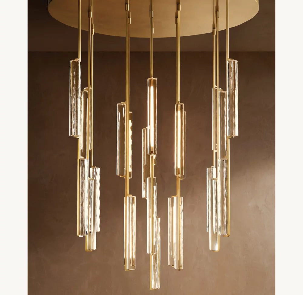 Audley Crystal Round Chandelier 40"