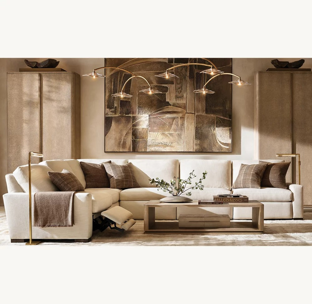 Audley Crystal Task Floor Lamp