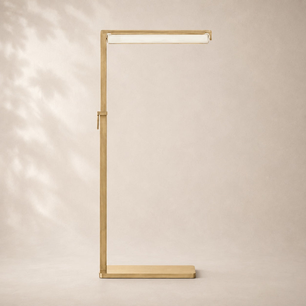 Audley Crystal Task Floor Lamp