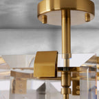 Gleamframe 4-Light Flushmount