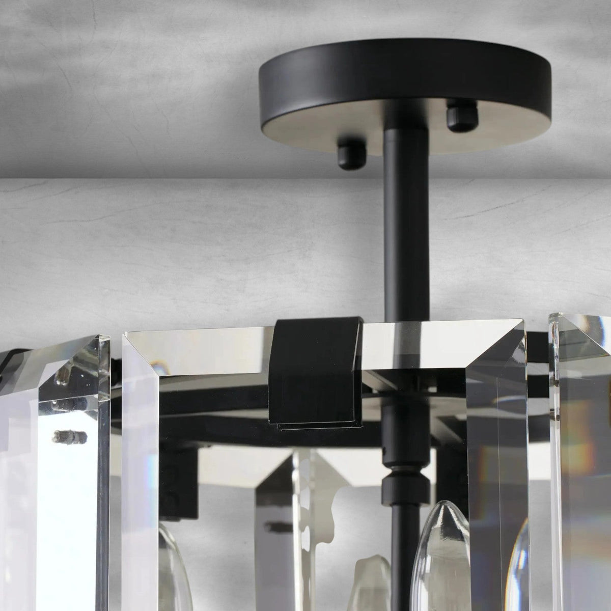 Gleamframe 4-Light Flushmount