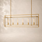 Becford Rectangular Chandelier 54"