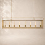 Becford Rectangular Chandelier 72"