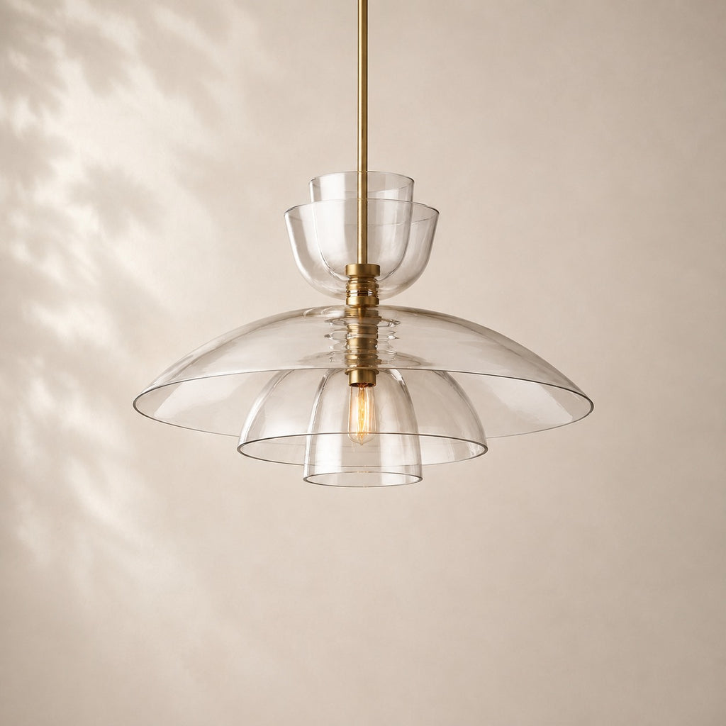 Blovelle Glass Cloche Grand Pendant