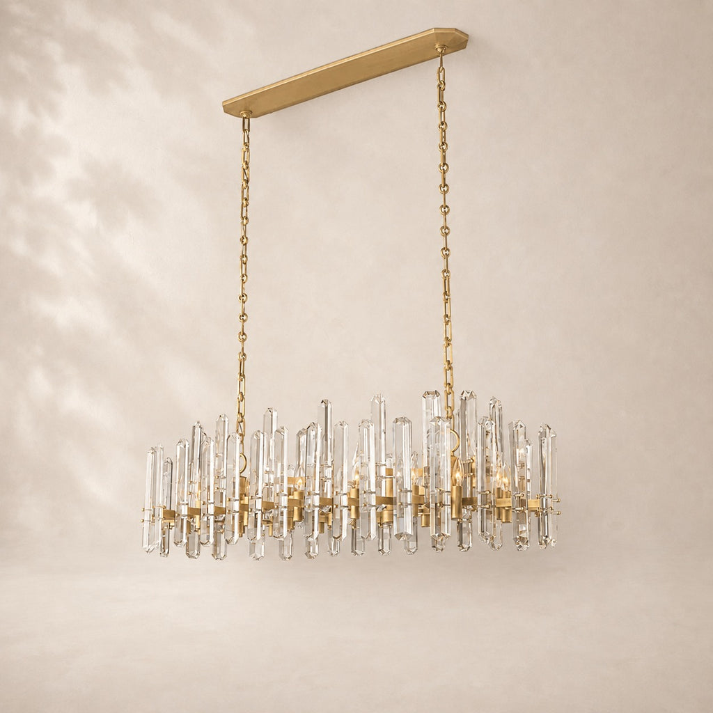 Bonnaire Linear Chandelier 54"