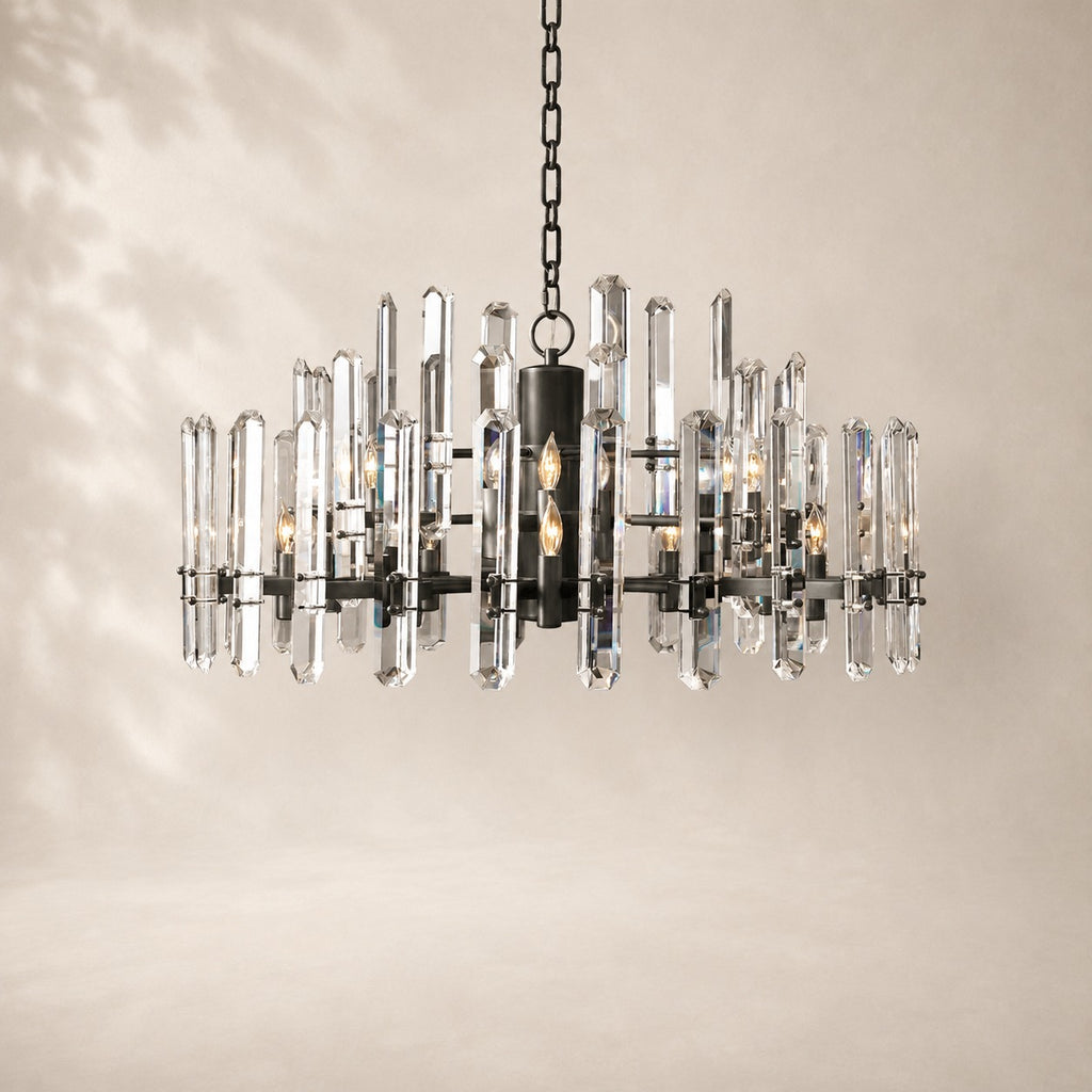 Bonnaire Round Chandelier 36"