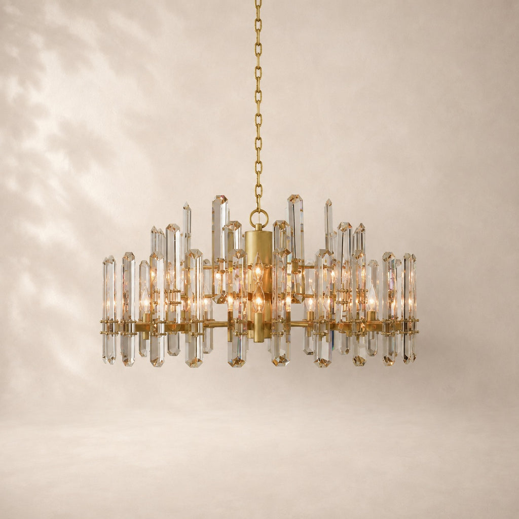 Bonnaire Round Chandelier 36"