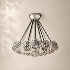 Bouvelle de Cristal Glass Flushmount