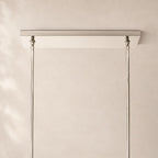 Bouvelle de Cristal Glass Double Linear Chandelier
