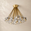Bouvelle de Cristal Glass Flushmount