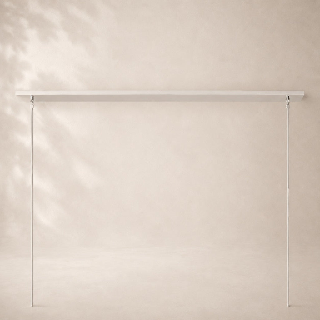 Bouvelle de Cristal Glass Linear Chandelier 60"
