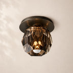 Bouvelle de Cristal Glass Petite Flushmount
