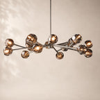 Bouvelle de Cristal Glass Round Chandelier 48"